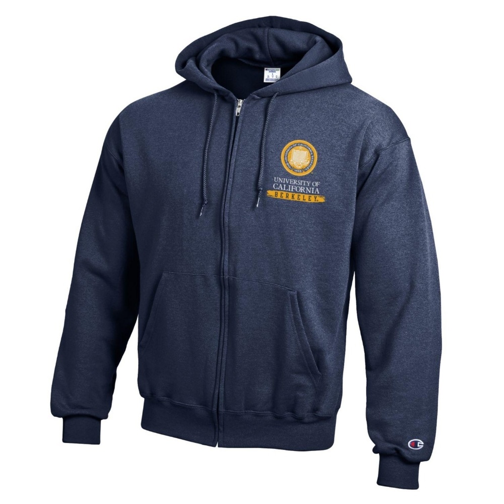 UC Berkeley University Seal Mens Zip Hoodie
